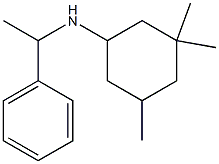 3,3,5-trimethyl-N-(1-phenylethyl)cyclohexan-1-amine Structure