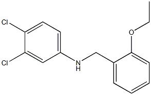 3,4-dichloro-N-[(2-ethoxyphenyl)methyl]aniline 구조식 이미지
