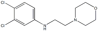 3,4-dichloro-N-[2-(morpholin-4-yl)ethyl]aniline 구조식 이미지