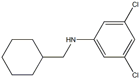 3,5-dichloro-N-(cyclohexylmethyl)aniline Structure