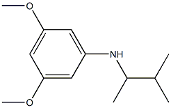 3,5-dimethoxy-N-(3-methylbutan-2-yl)aniline Structure