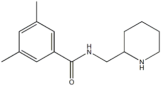 3,5-dimethyl-N-(piperidin-2-ylmethyl)benzamide 구조식 이미지