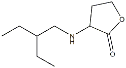 3-[(2-ethylbutyl)amino]oxolan-2-one Structure