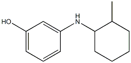 3-[(2-methylcyclohexyl)amino]phenol Structure