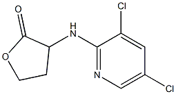 3-[(3,5-dichloropyridin-2-yl)amino]oxolan-2-one 구조식 이미지