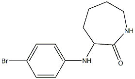 3-[(4-bromophenyl)amino]azepan-2-one 구조식 이미지