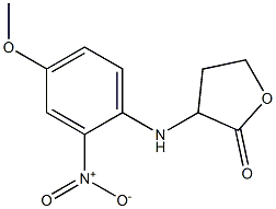 3-[(4-methoxy-2-nitrophenyl)amino]oxolan-2-one 구조식 이미지