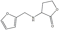 3-[(furan-2-ylmethyl)amino]oxolan-2-one 구조식 이미지