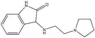 3-{[2-(pyrrolidin-1-yl)ethyl]amino}-2,3-dihydro-1H-indol-2-one Structure