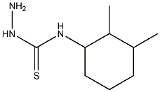 3-amino-1-(2,3-dimethylcyclohexyl)thiourea 구조식 이미지