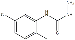 3-amino-1-(5-chloro-2-methylphenyl)thiourea 구조식 이미지