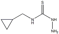 3-amino-1-(cyclopropylmethyl)thiourea Structure