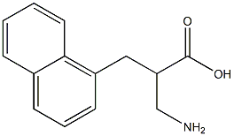 3-amino-2-(naphthalen-1-ylmethyl)propanoic acid Structure