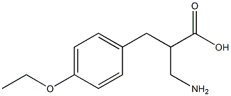 3-amino-2-[(4-ethoxyphenyl)methyl]propanoic acid 구조식 이미지