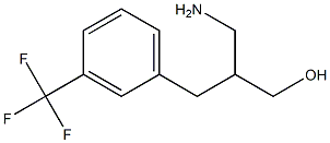 3-amino-2-{[3-(trifluoromethyl)phenyl]methyl}propan-1-ol Structure