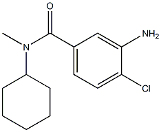 3-amino-4-chloro-N-cyclohexyl-N-methylbenzamide 구조식 이미지