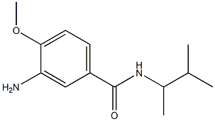 3-amino-4-methoxy-N-(3-methylbutan-2-yl)benzamide 구조식 이미지