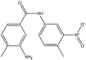 3-amino-4-methyl-N-(4-methyl-3-nitrophenyl)benzamide Structure