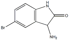 3-amino-5-bromo-1,3-dihydro-2H-indol-2-one 구조식 이미지