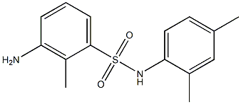 3-amino-N-(2,4-dimethylphenyl)-2-methylbenzene-1-sulfonamide 구조식 이미지