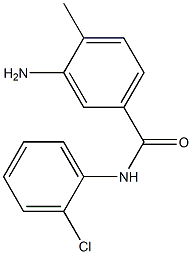 3-amino-N-(2-chlorophenyl)-4-methylbenzamide Structure