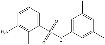 3-amino-N-(3,5-dimethylphenyl)-2-methylbenzene-1-sulfonamide Structure