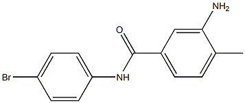 3-amino-N-(4-bromophenyl)-4-methylbenzamide 구조식 이미지