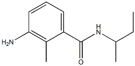 3-amino-N-(sec-butyl)-2-methylbenzamide 구조식 이미지