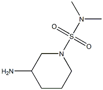 3-amino-N,N-dimethylpiperidine-1-sulfonamide Structure