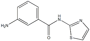 3-amino-N-1,3-thiazol-2-ylbenzamide Structure