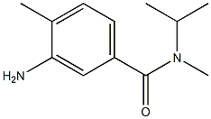 3-amino-N-isopropyl-N,4-dimethylbenzamide 구조식 이미지