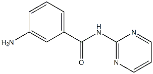 3-amino-N-pyrimidin-2-ylbenzamide Structure