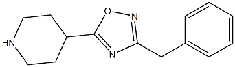 3-benzyl-5-(piperidin-4-yl)-1,2,4-oxadiazole Structure