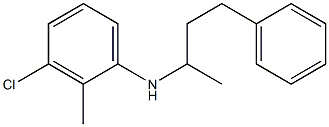 3-chloro-2-methyl-N-(4-phenylbutan-2-yl)aniline Structure