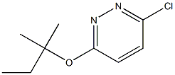 3-chloro-6-[(2-methylbutan-2-yl)oxy]pyridazine Structure