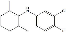 3-chloro-N-(2,6-dimethylcyclohexyl)-4-fluoroaniline 구조식 이미지