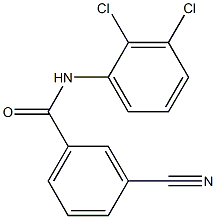 3-cyano-N-(2,3-dichlorophenyl)benzamide Structure