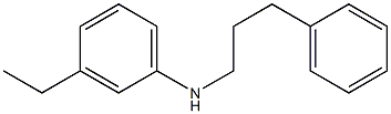 3-ethyl-N-(3-phenylpropyl)aniline Structure