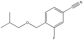 3-fluoro-4-(isobutoxymethyl)benzonitrile Structure