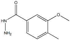 3-methoxy-4-methylbenzohydrazide Structure