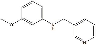 3-methoxy-N-(pyridin-3-ylmethyl)aniline Structure