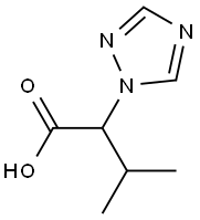 3-methyl-2-(1H-1,2,4-triazol-1-yl)butanoic acid Structure