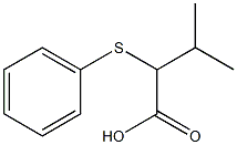 3-methyl-2-(phenylsulfanyl)butanoic acid Structure