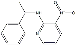 3-nitro-N-(1-phenylethyl)pyridin-2-amine Structure