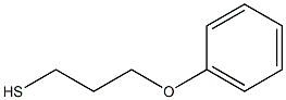 3-phenoxypropane-1-thiol 구조식 이미지