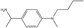 4-(1-aminoethyl)-N-butyl-N-methylaniline 구조식 이미지