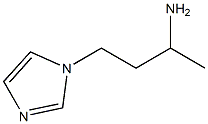 4-(1H-imidazol-1-yl)butan-2-amine 구조식 이미지