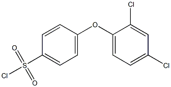 4-(2,4-dichlorophenoxy)benzene-1-sulfonyl chloride Structure