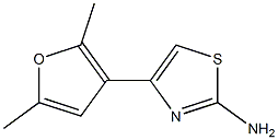 4-(2,5-dimethylfuran-3-yl)-1,3-thiazol-2-amine Structure
