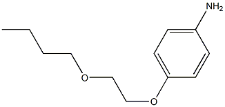 4-(2-butoxyethoxy)aniline Structure